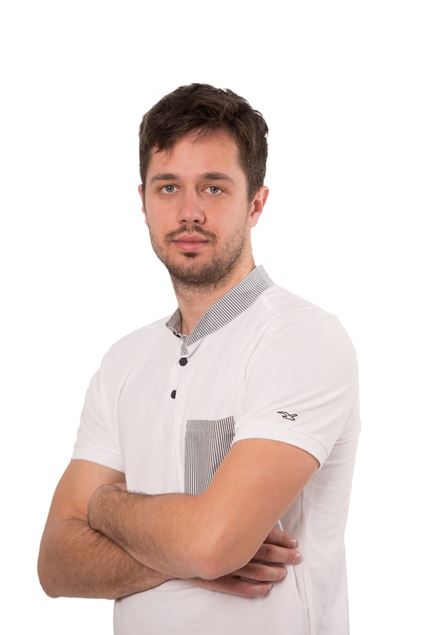 Picture of Muška majica kratkih rukava sa ruskom kragnom-Outlet