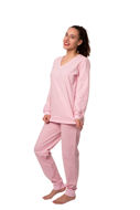 Picture of Ženska pamučna pidžama dugih rukava-Outlet