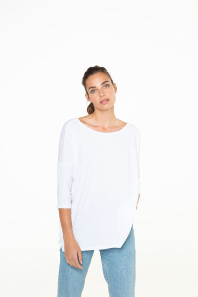 Picture of Women's three quarter length sleeves shirt