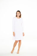 Picture of Women's cotton nightdress with buckles 