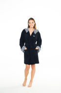 Picture of Women's hooded bathrobe