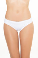 Picture of Women's slip with lace edge