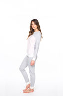 Picture of Women's cotton long-sleeved pajamas 