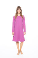 Picture of Women's long-sleeved nightdress with buttons 