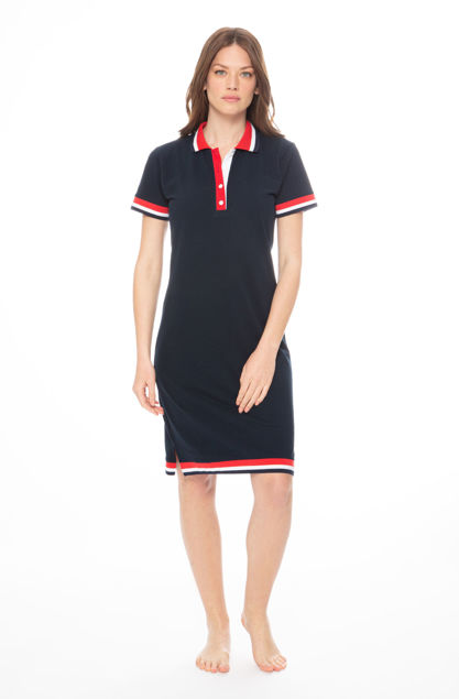 Picture of Women's short-sleeved polo dress