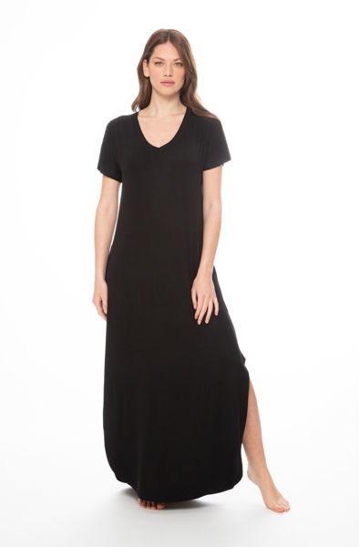 Picture of Women's long short-sleeved dress