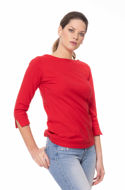 Picture of Pamučna ženska majica tri četvrt rukava