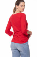 Picture of Pamučna ženska majica tri četvrt rukava