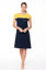 Picture of Ženska midi haljina kratkih rukava