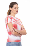 Picture of Galeb women's short-sleeved striped shirt