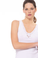 Picture of Ženska potkošulja naramenice s aplikacijom