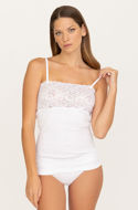 Picture of Women's camisole with thin straps and lace