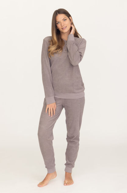 Picture of Galeb women's pajamas with buttons 