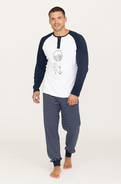 Picture of Galeb men's pajamas with a print