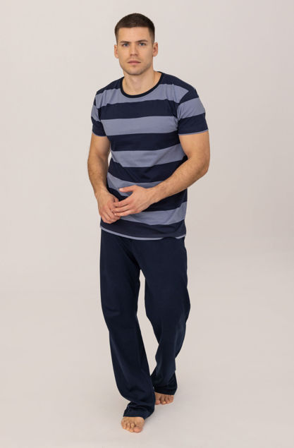 Picture of Dvodijelna muška pidžama s dugim hlačama