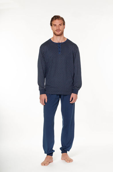 Picture of Galeb muška pidžama dugih rukava s gumbima