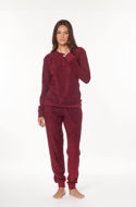 Picture of Ženska pidžama od frotira s gumbima Galeb
