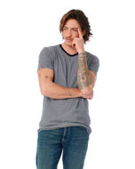 Picture of Muška majica kratkih rukava s prugma