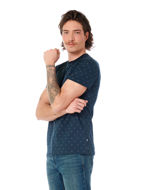 Picture of Muška majica kratkih rukava s prugma