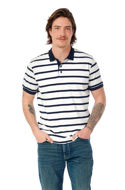 Picture of Muška polo majica kratkih rukava na prugice