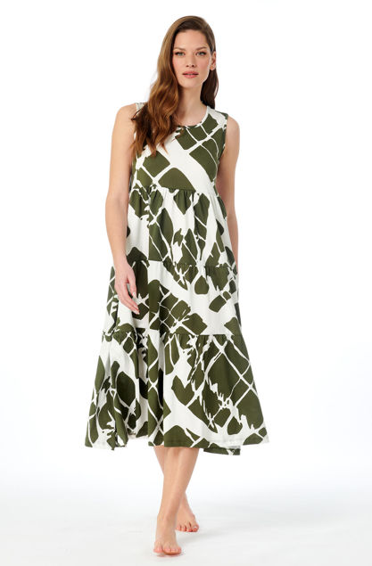 Picture of Haljina naramenica s 3 volana