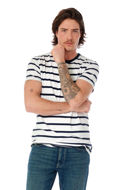 Picture of Muška majica kratkih rukava s prugma