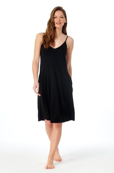 Picture of Ženska haljina na tanke naramenice A kroja